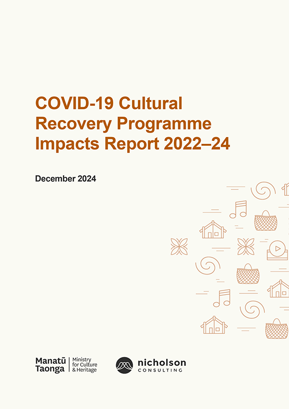COVID-19 Cultural Recovery Programme Impacts Report 2020-24