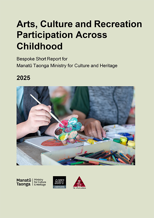 Arts, Culture and Recreation Participation Across Childhood cover